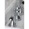 Kingston Brass KS2981PKL Duchess Widespread Bathroom Faucet W/ Brass Pop-Up, Chrome KS2981PKL - alternate 2
